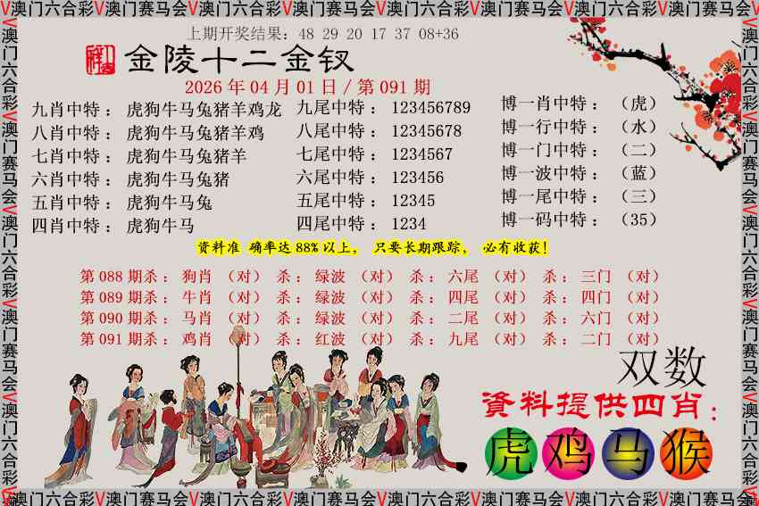 091期金陵十二金钗[图]