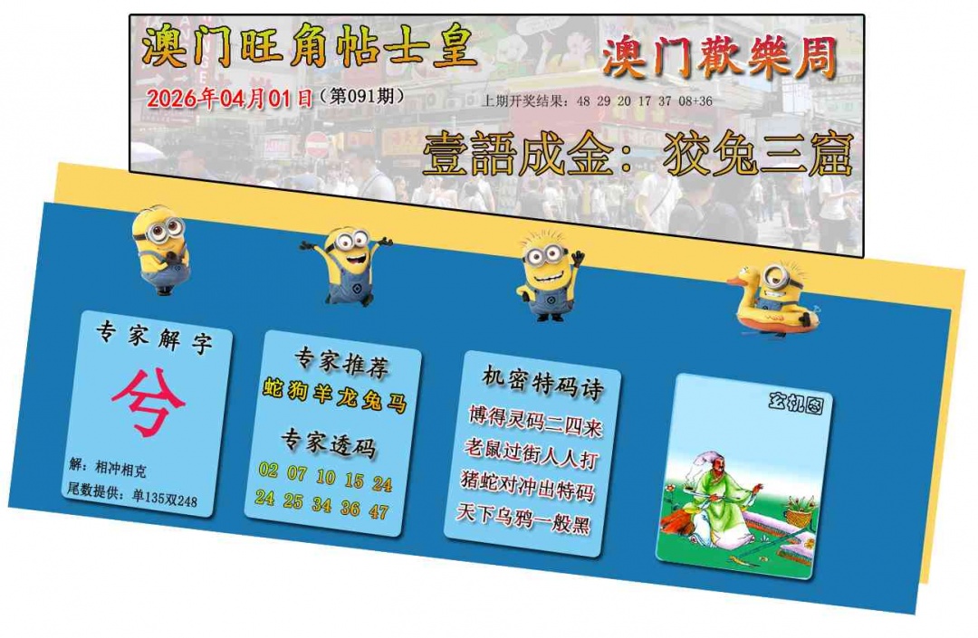 091期旺角贴士皇[图]